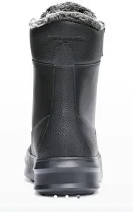Karl Lagerfeld Paris Men\'s Grained Leather Faux Fur-Lined Combat Boots. Karl Lagerfeld | Shoes | Karl Lagerfeld Paris Mens Grained  main image 2